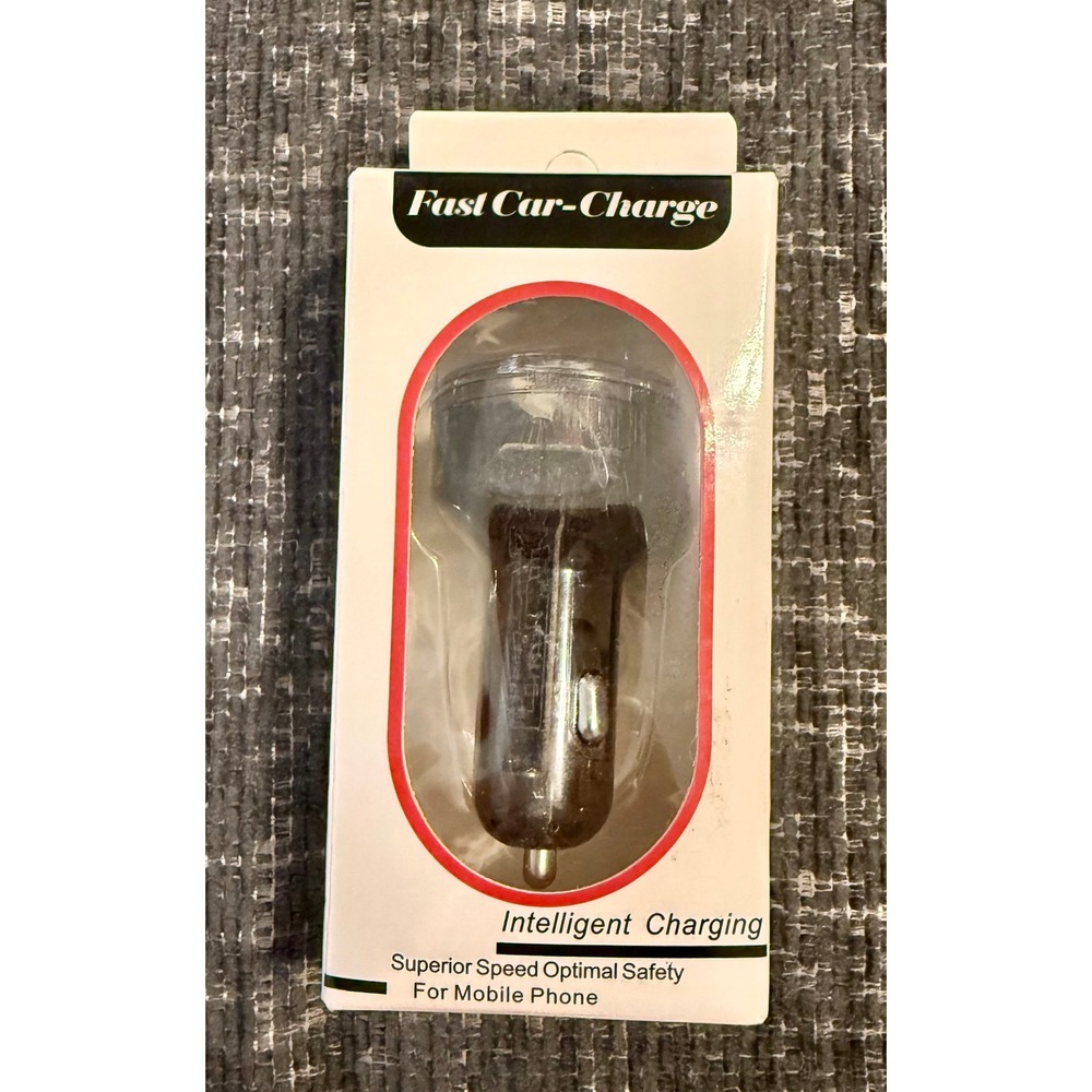 Unbranded Fast Car Charger OS New Black Intelligent Charging Safety Protection